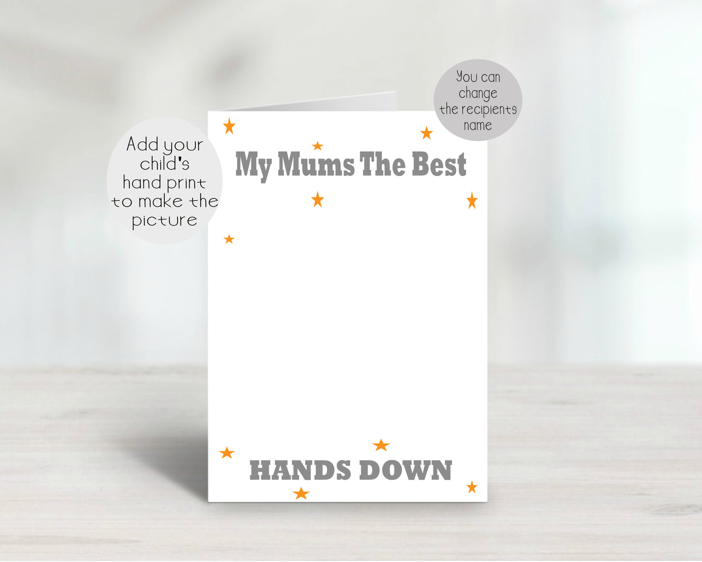 Hand Print Greeting Cards