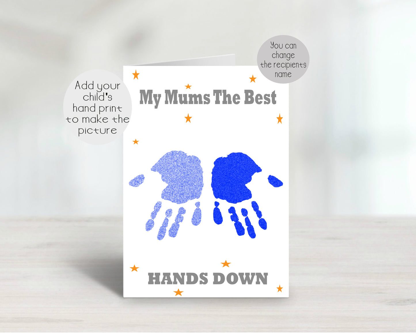 Hand Print Greeting Cards