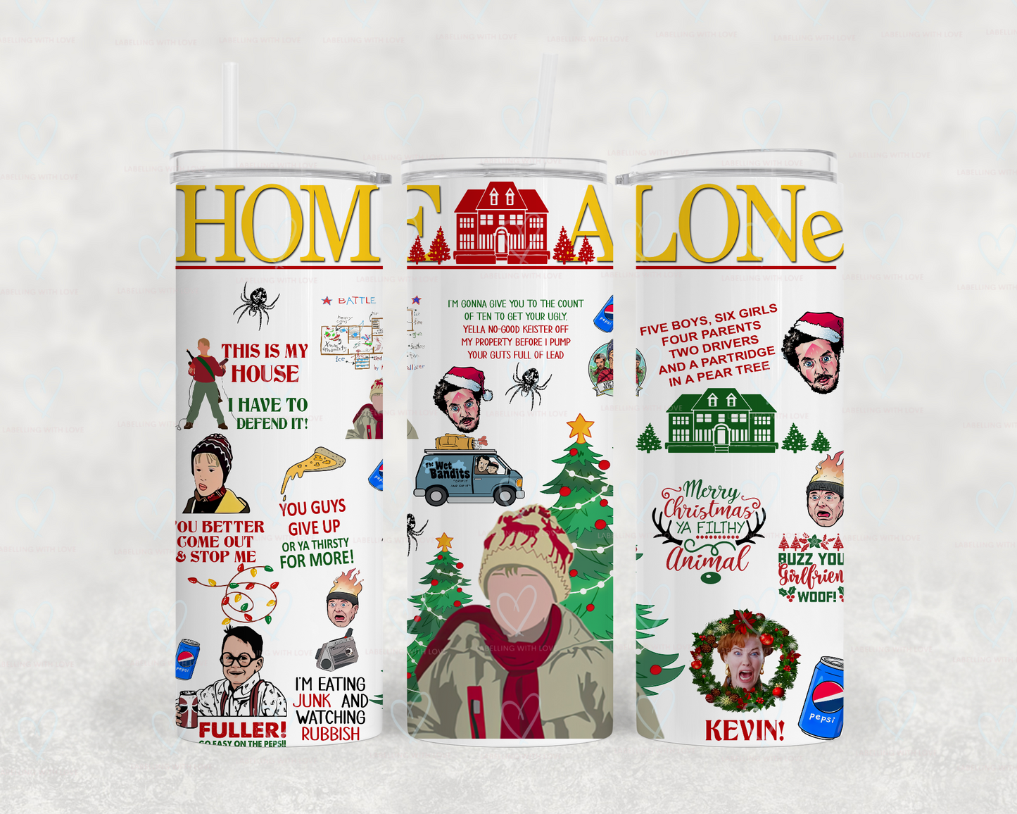 Home ALone Tumbler