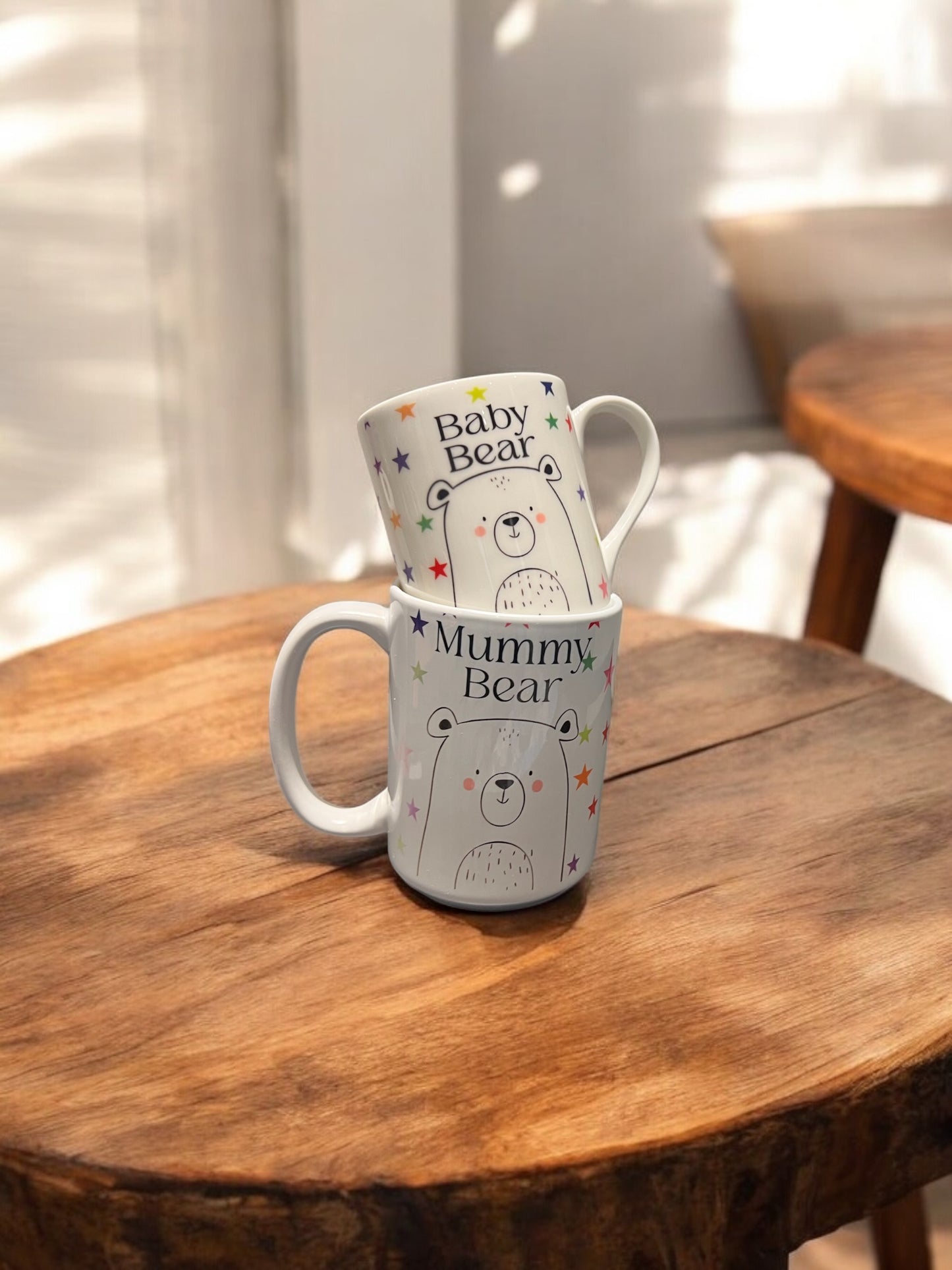 Matching Ceramic Mugs - Mummy/Daddy/Baby Bear