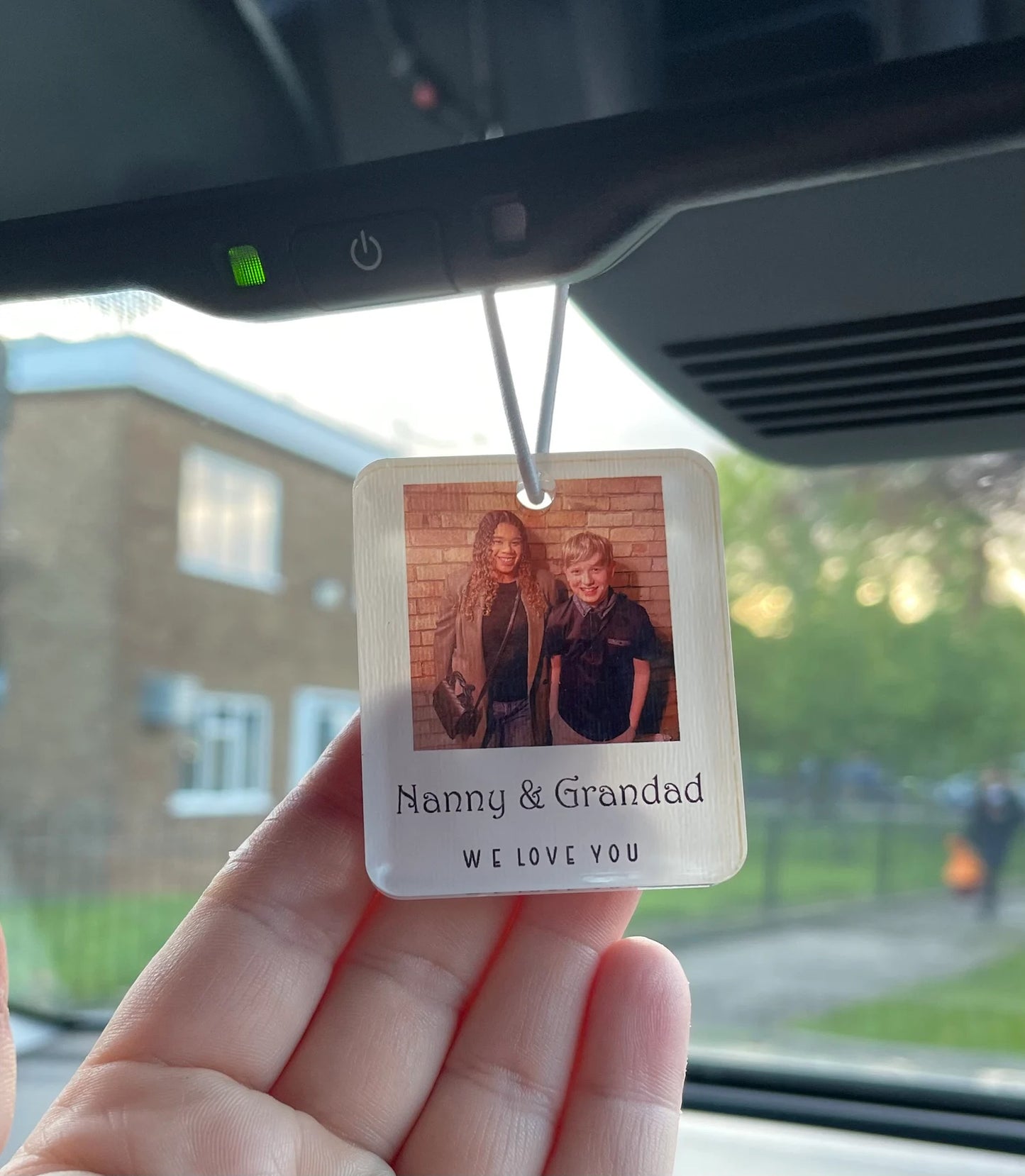 Personalised Photo Car Ornament