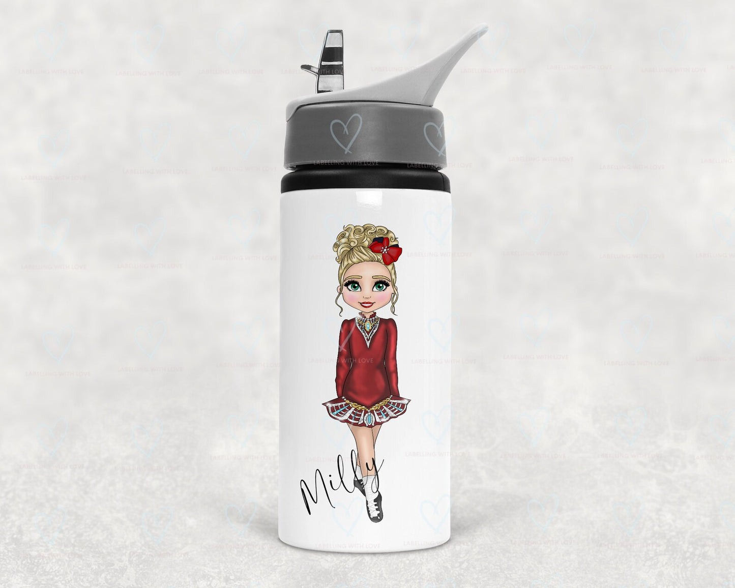 Personalised Irish Dancer Water Bottle
