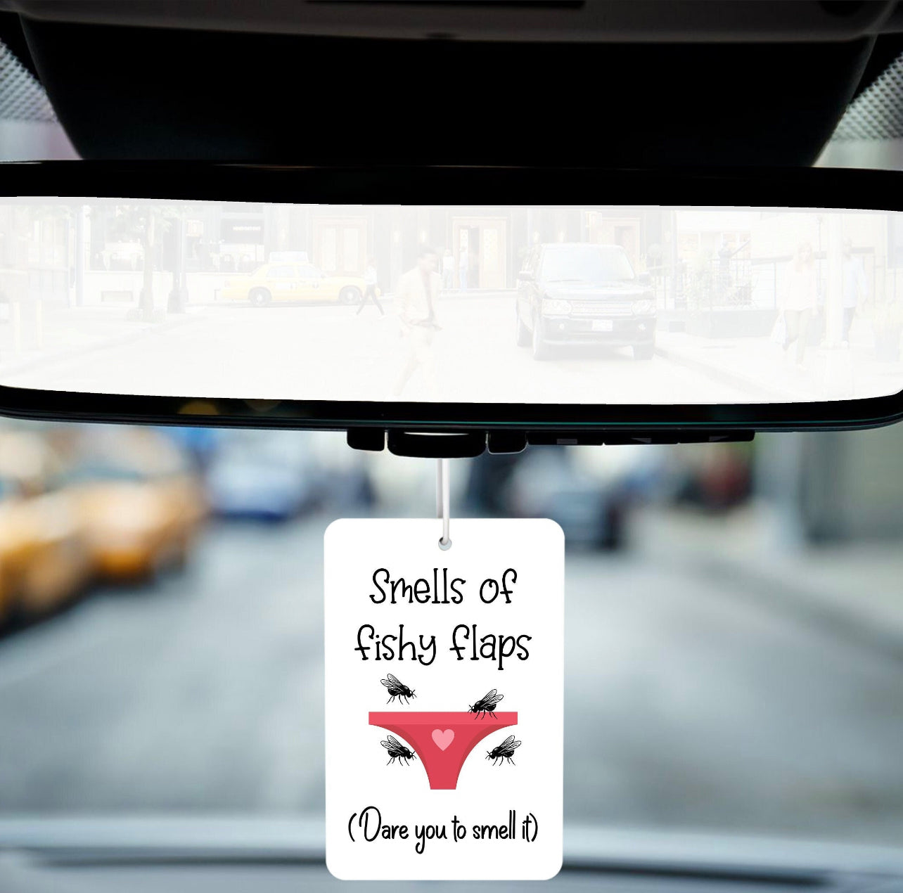 SMELLS LIKE FISHY FLAP AIR FRESHNER