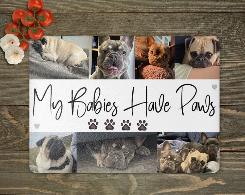 Personalised Photo Collage Chopping Board