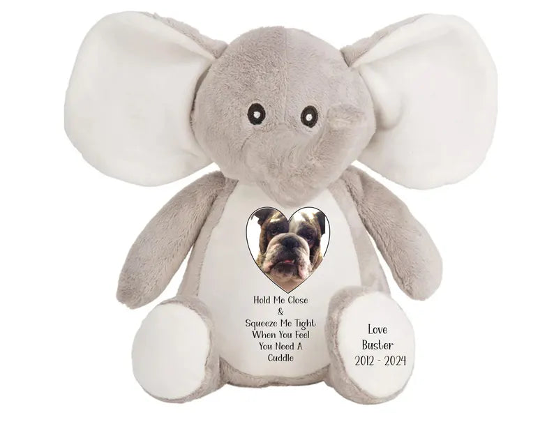 Personalised Memory Elephant Bear