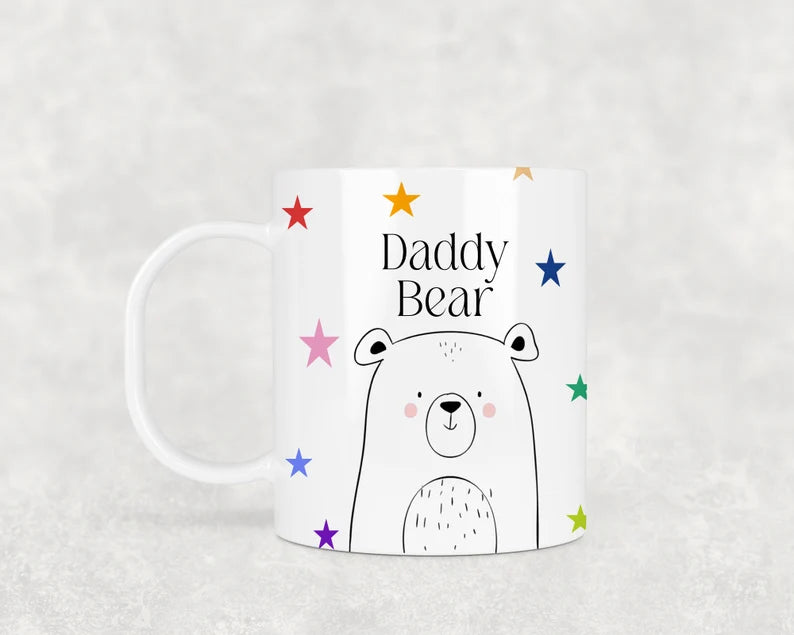 Matching Ceramic Mugs - Mummy/Daddy/Baby Bear
