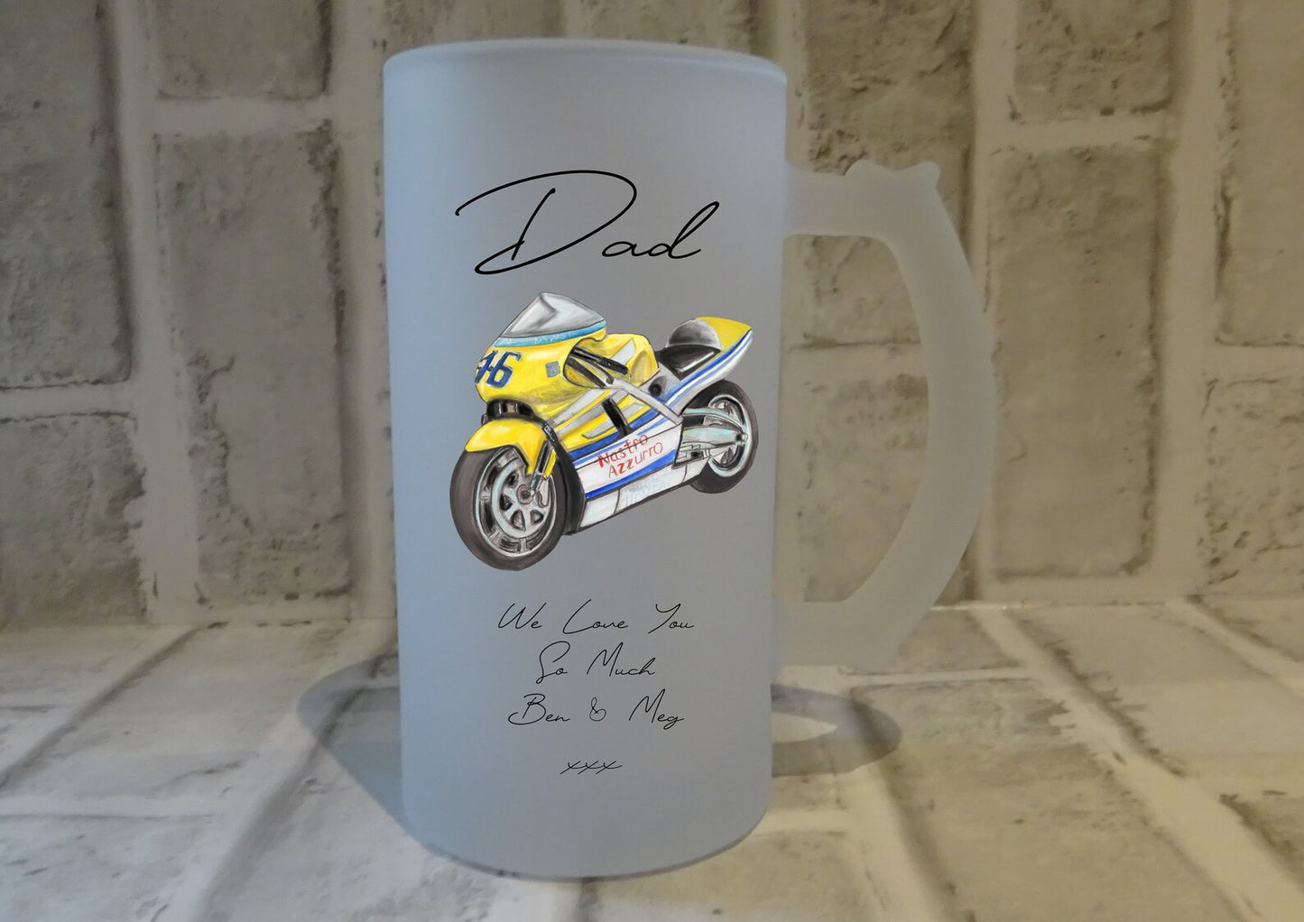 Personalised motorbike Beer Tanker