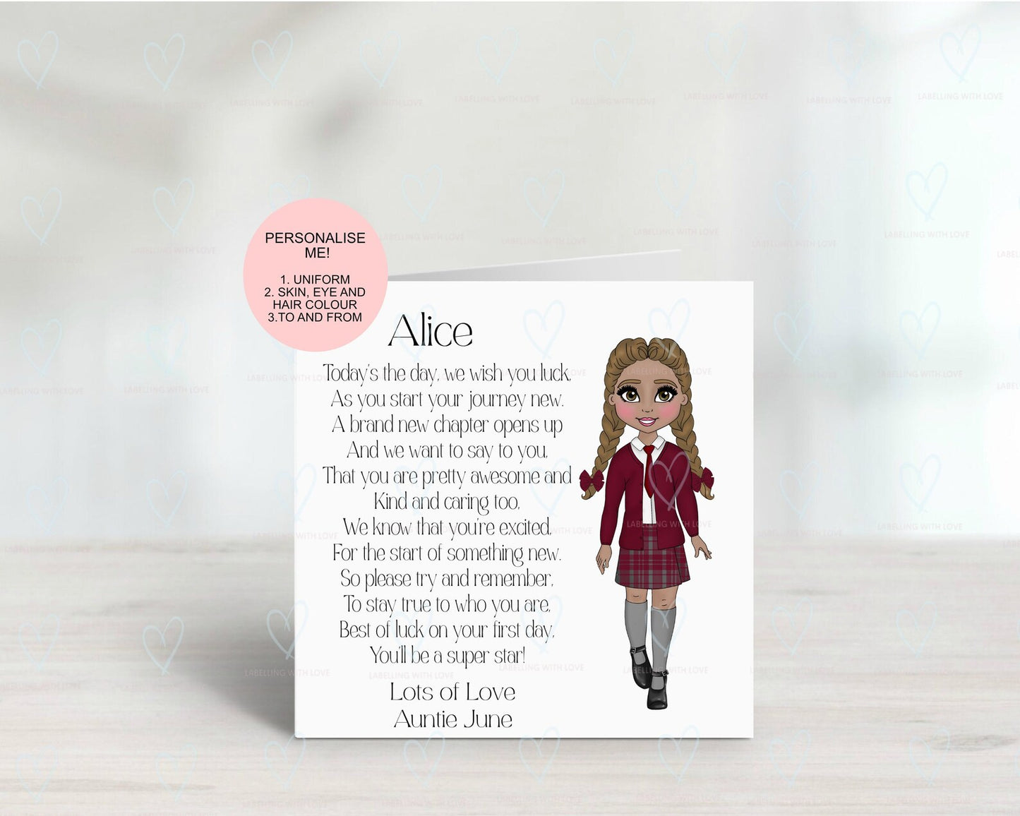New School Card
