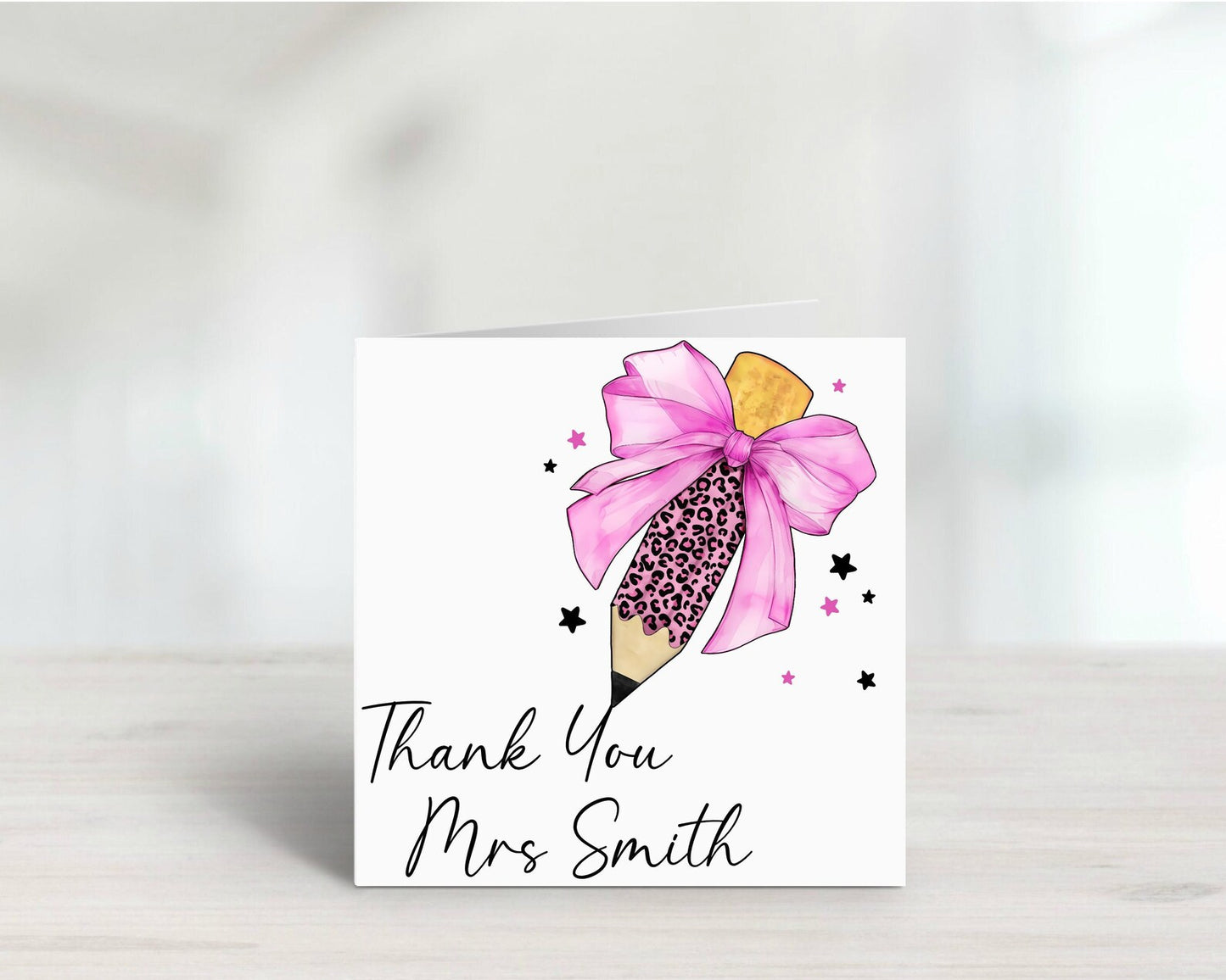 Thankyou Teacher Card