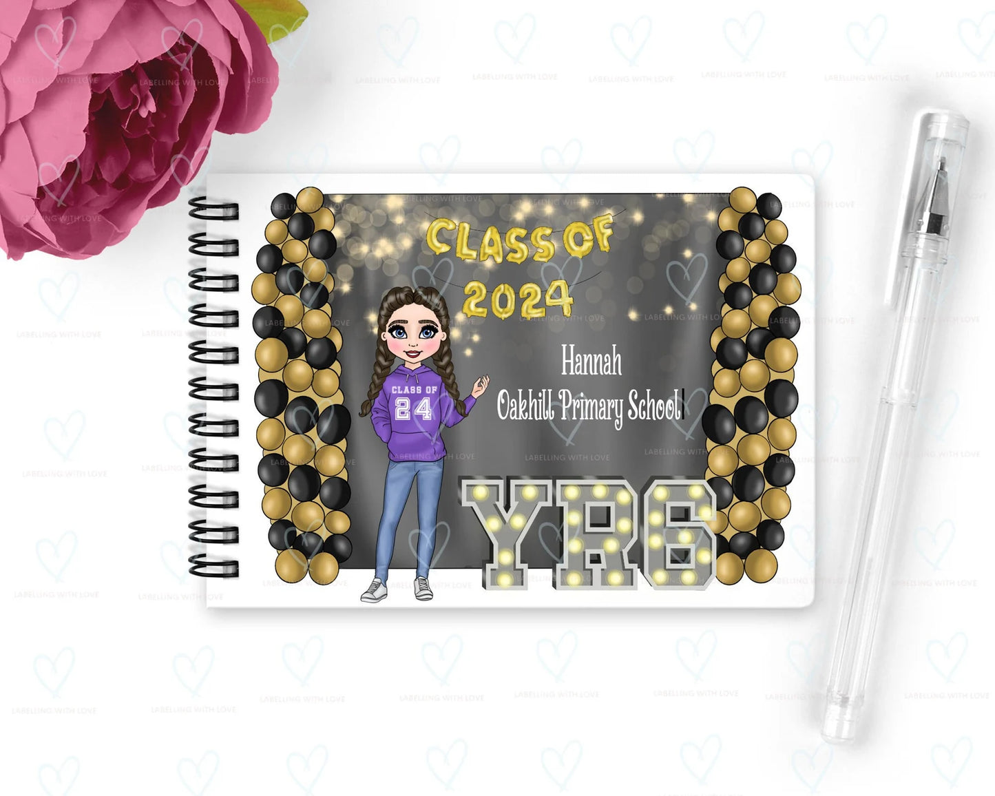 Personalised School Leavers Book