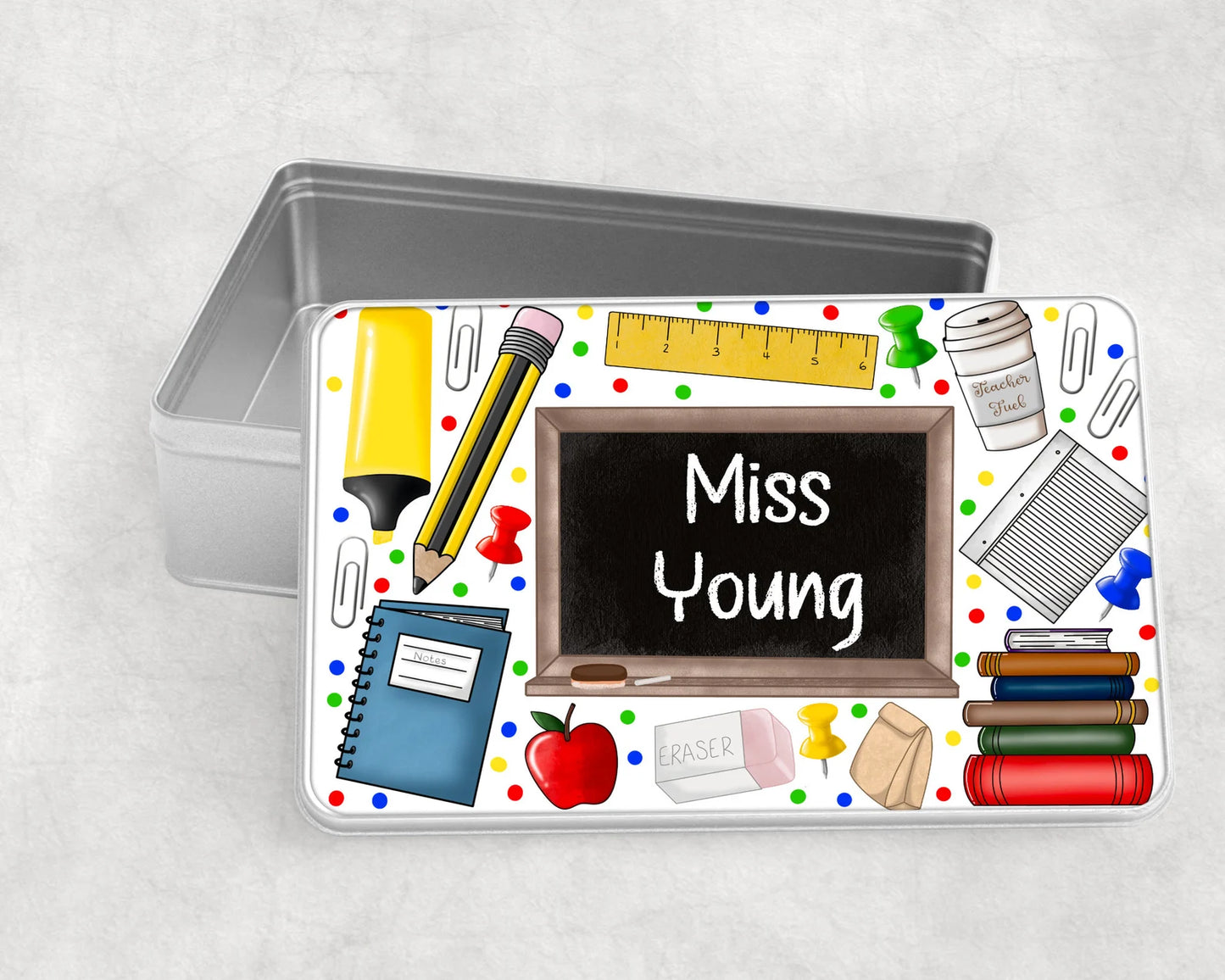 Personalised Teacher Tin