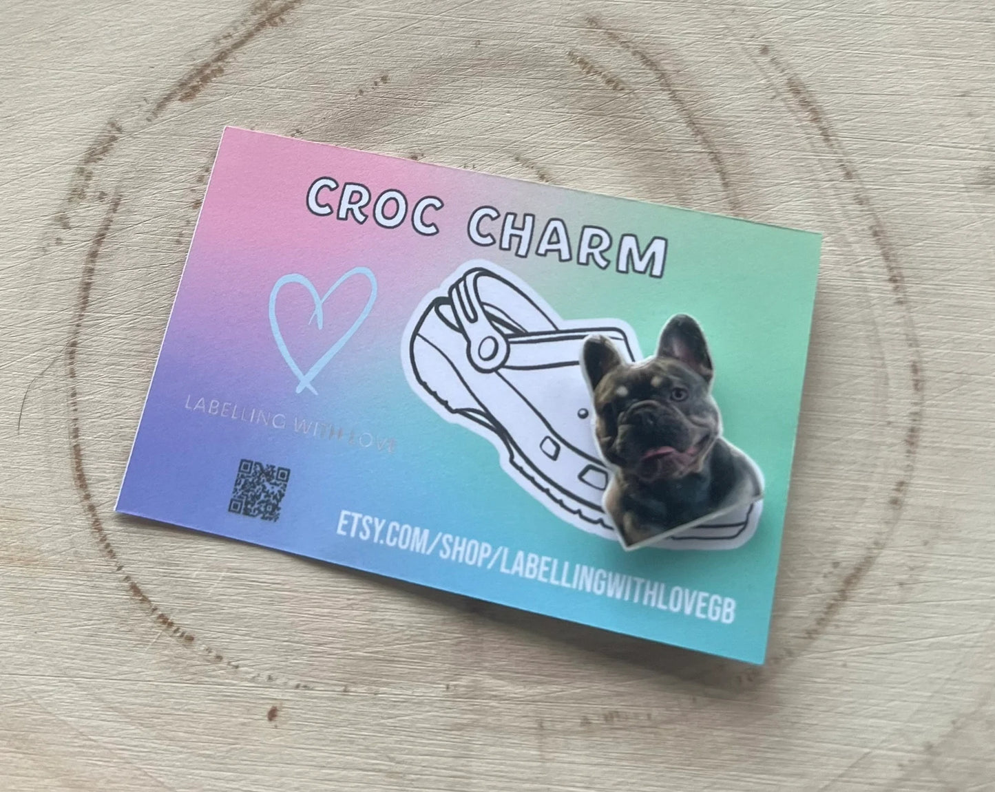 Personalised Croc Charm