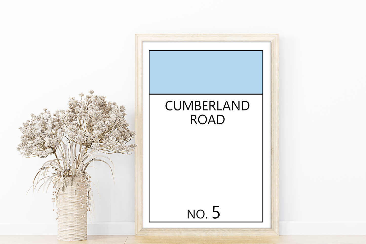 Monopoly inspired new home print