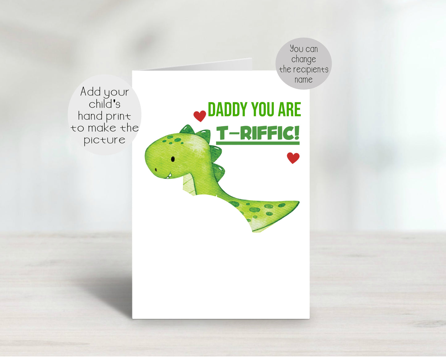 Hand Print Greeting Cards
