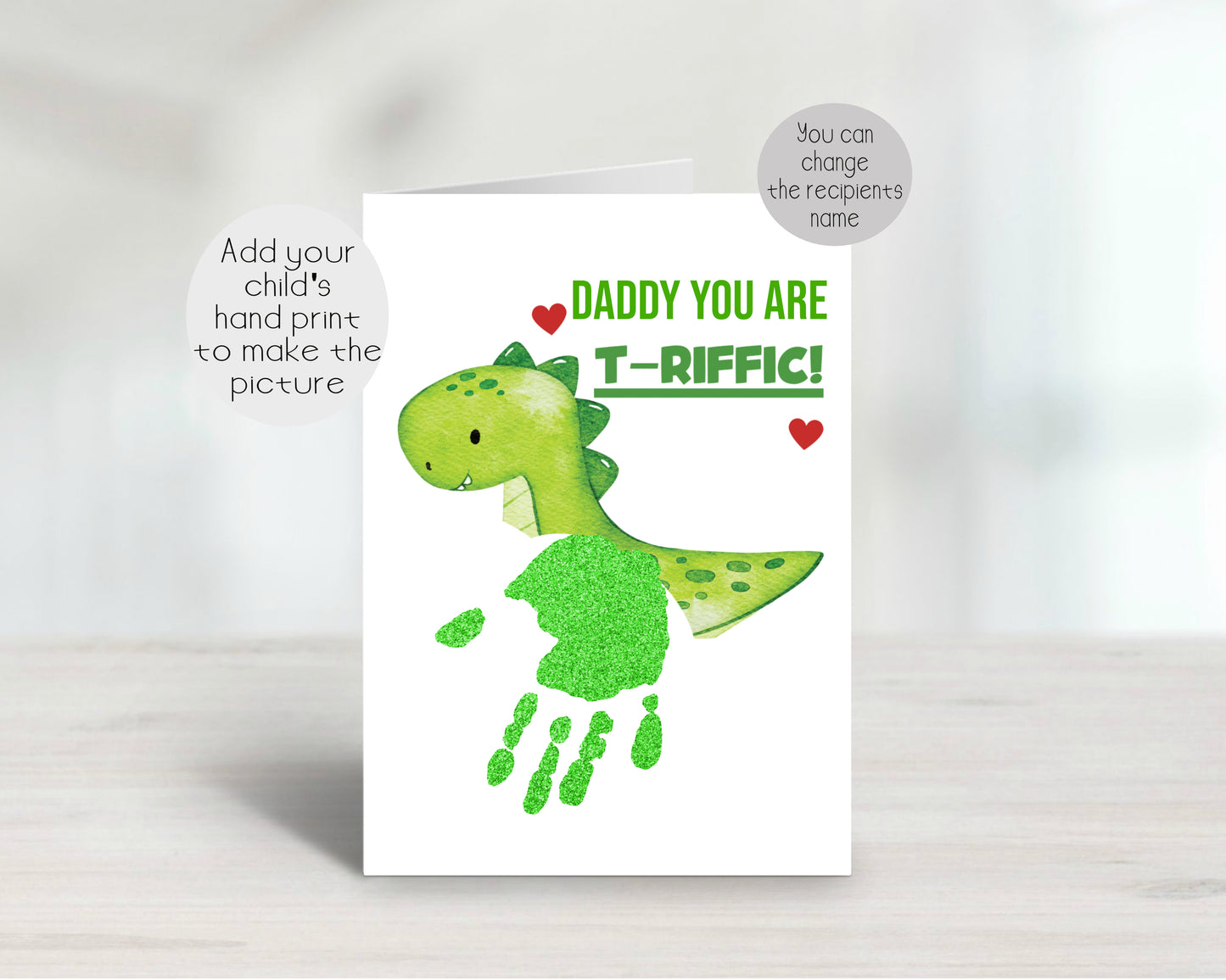 Hand Print Greeting Cards