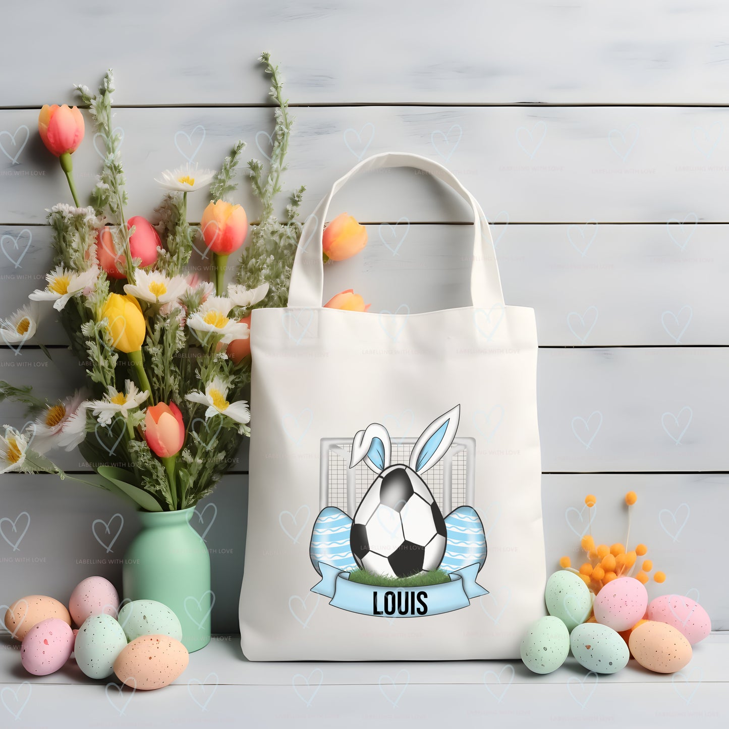 Football Easter Egg Bags