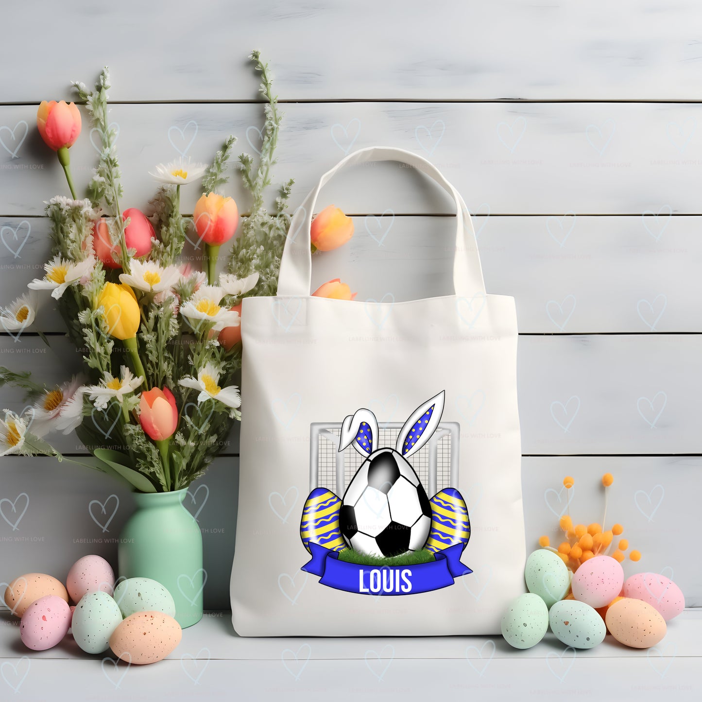 Football Easter Egg Bags