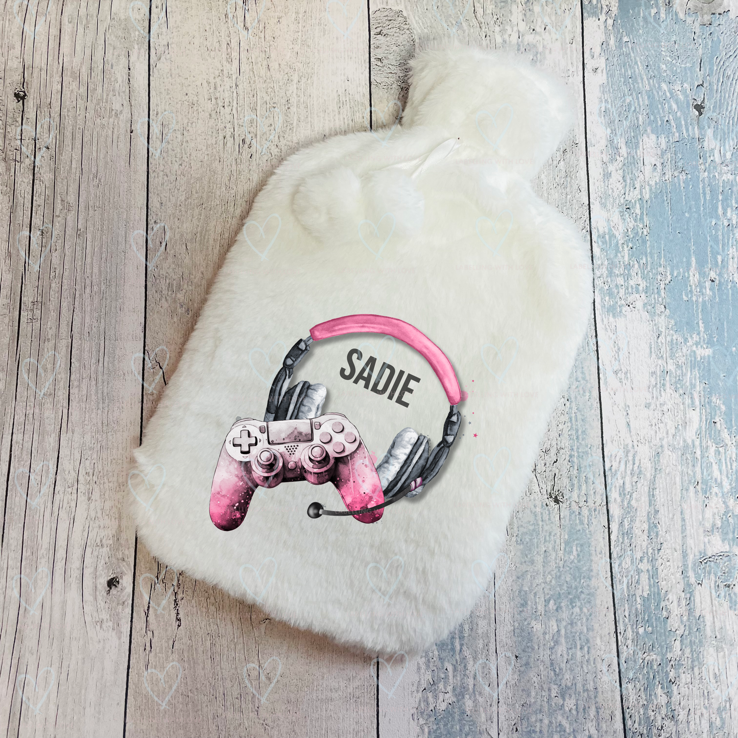 Personalised Gaming Hot water bottle