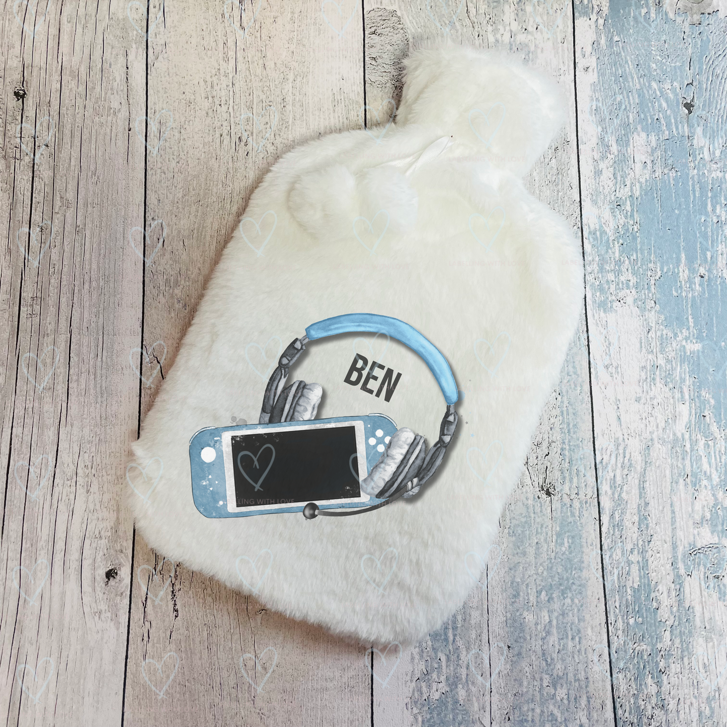 Personalised Gaming Hot water bottle