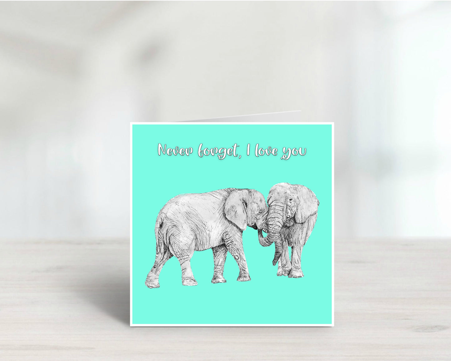 Elephant Greeting Card