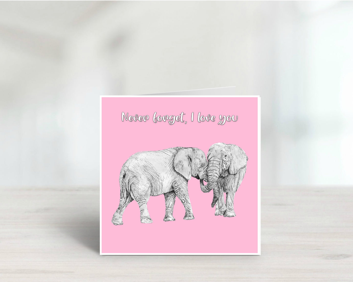 Elephant Greeting Card