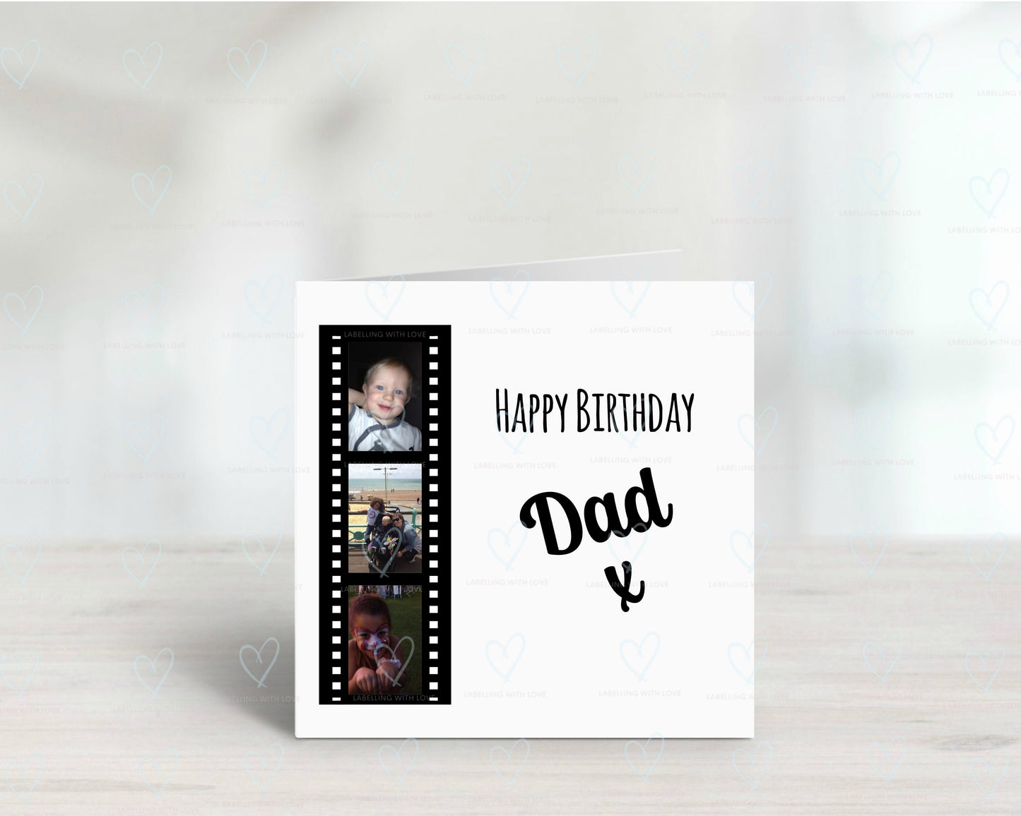 Personalised Photo Strip Card