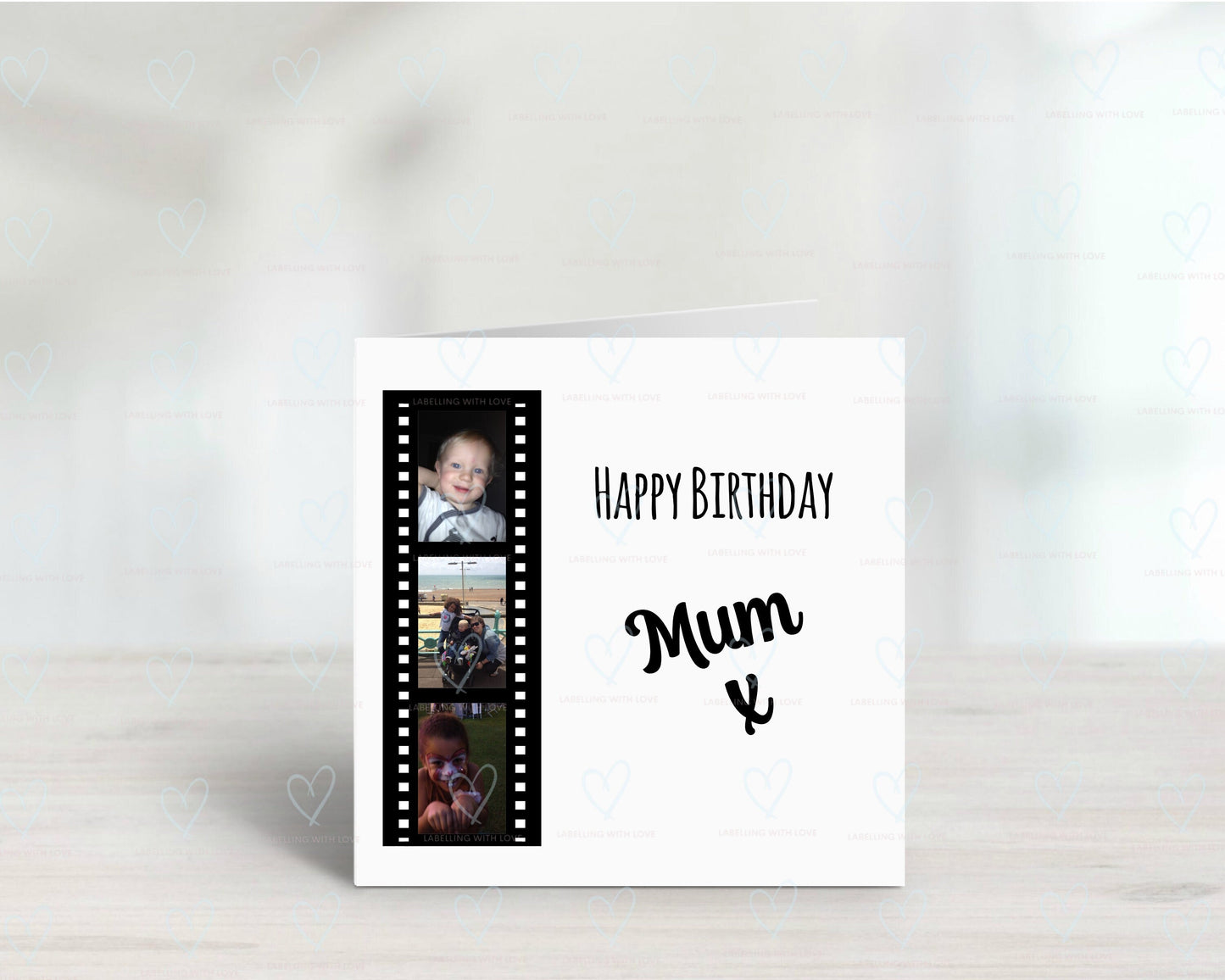 Personalised Photo Strip Card