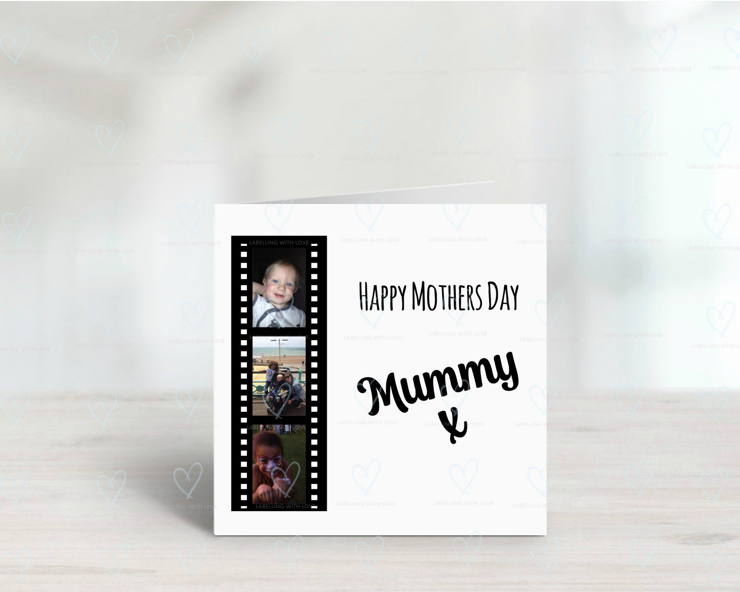 Personalised Photo Strip Card