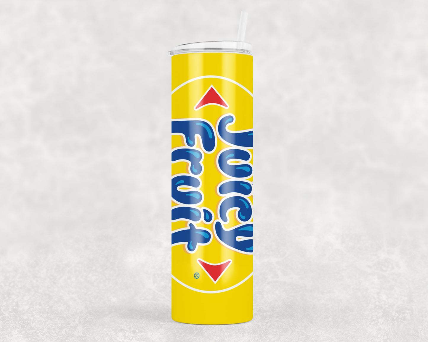 Food Inspired 20oz Tumbler with lid and straw