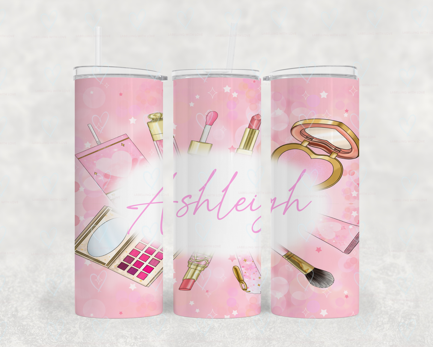 Personalised Make up Tumbler