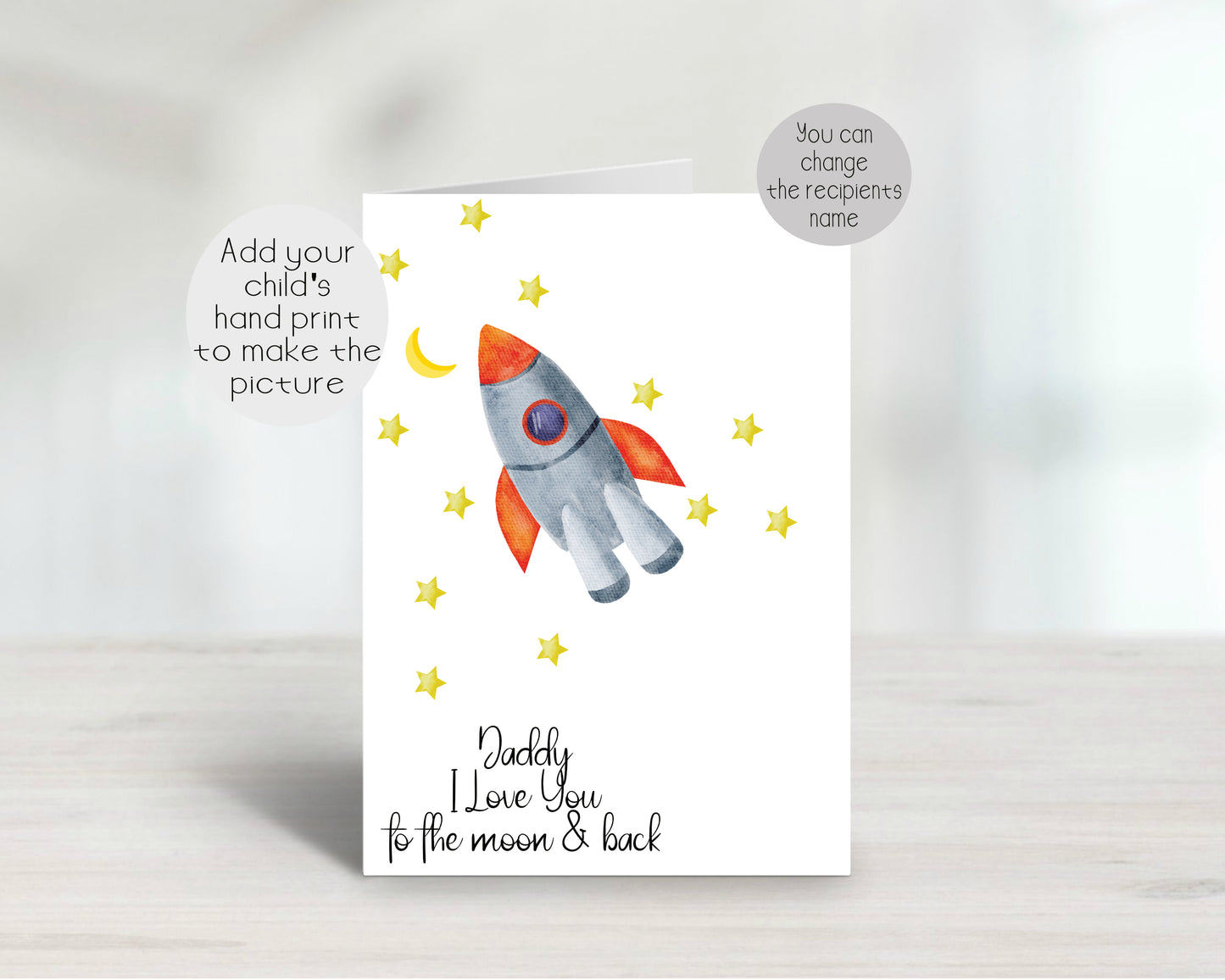 Hand Print Greeting Cards