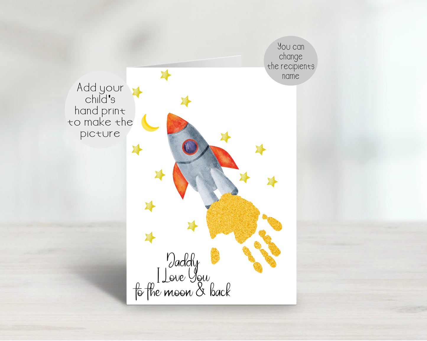 Hand Print Greeting Cards