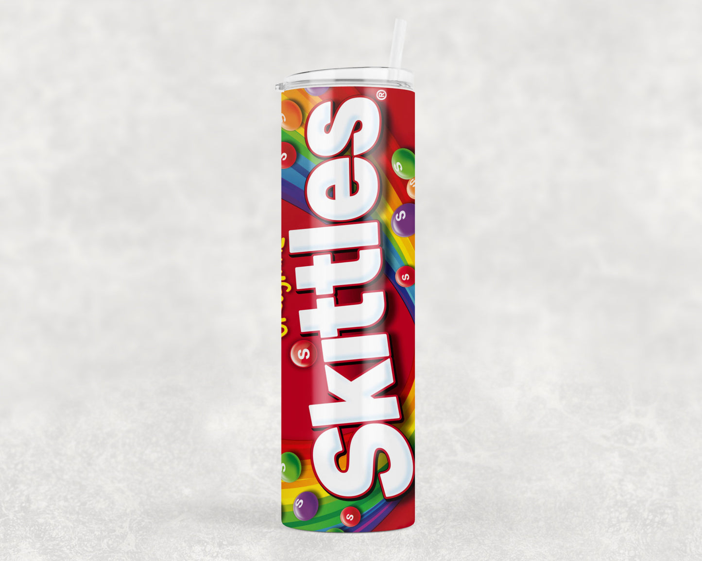 Food Inspired 20oz Tumbler with lid and straw