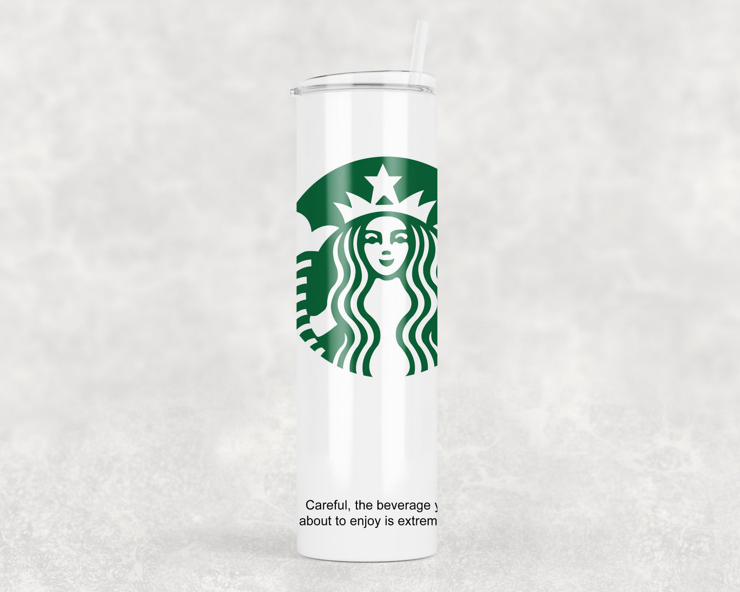 Drink brand inspired 20oz Tumbler with lid and straw