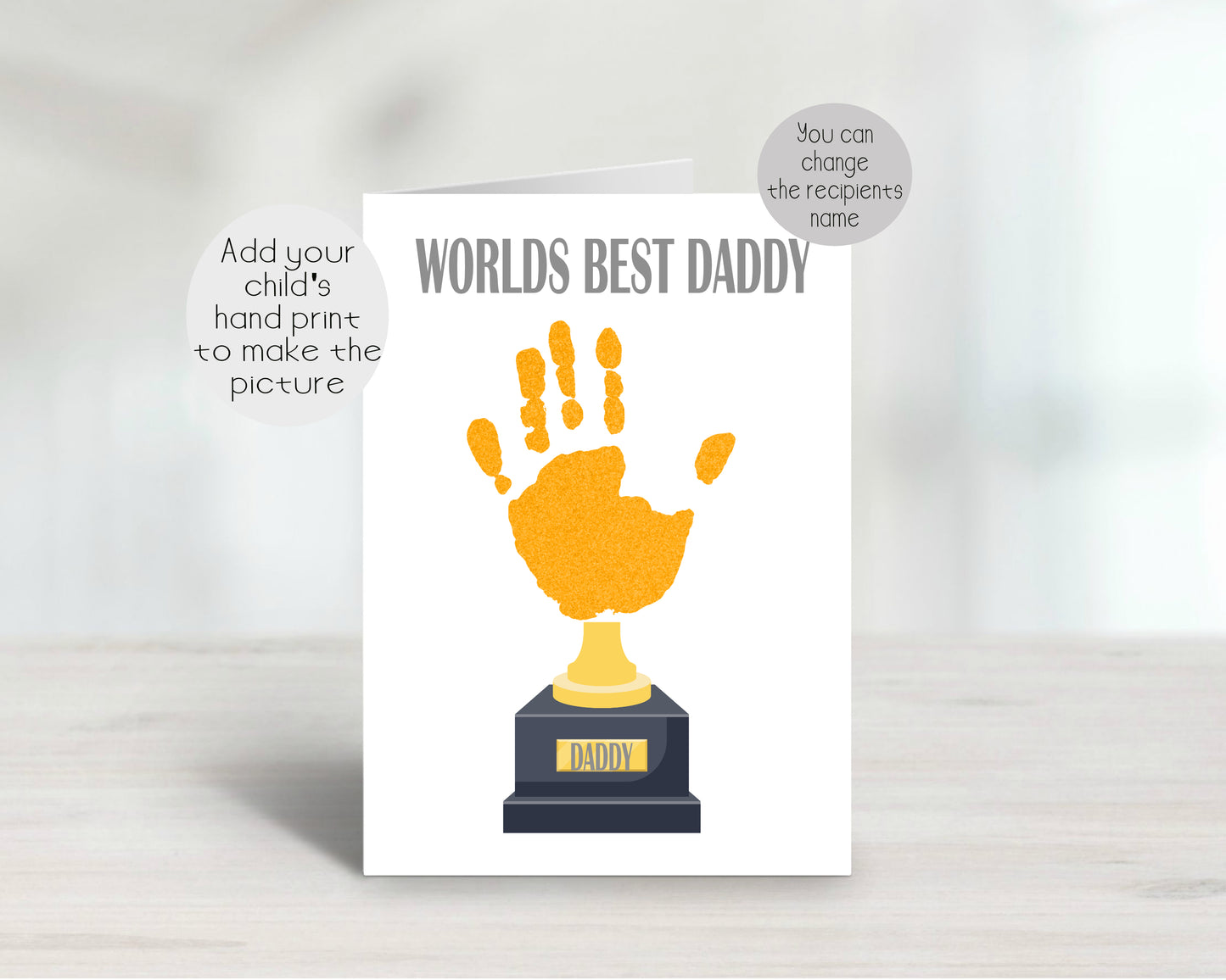 Hand Print Greeting Cards