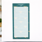 Magnetic Shopping List Pad, Magnetic Fridge Planner, Tear Off Shopping List, Kitchen Grocery List Pad, Meal Planning Pad
