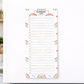 Magnetic Shopping List Pad, Magnetic Fridge Planner, Tear Off Shopping List, Kitchen Grocery List Pad, Meal Planning Pad