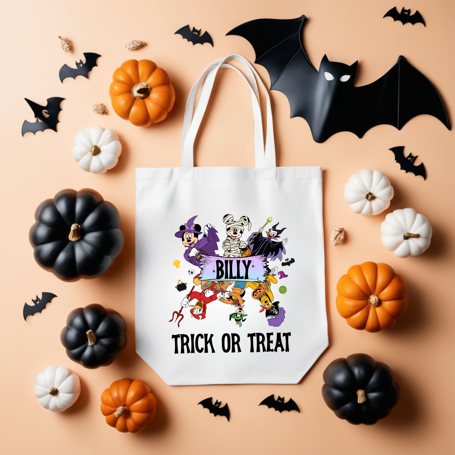 PERSONALISED TRICK OR TREAT BAG