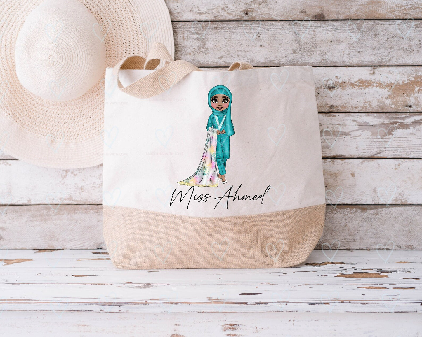 Personalised Tote Bag - Hijab Dolly