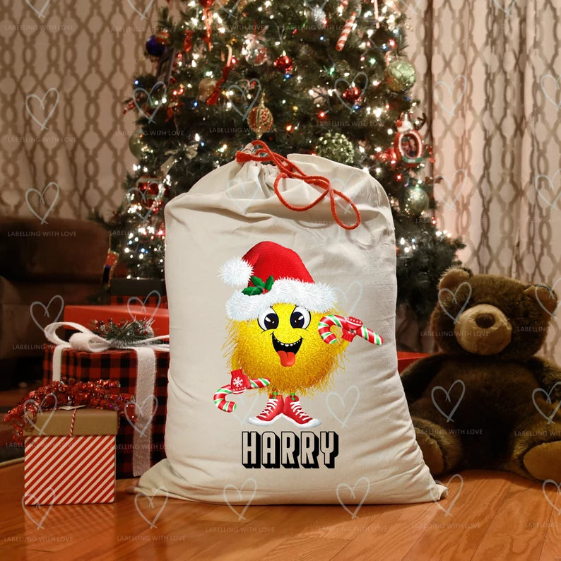 Personalised Christmas Monsters Sack