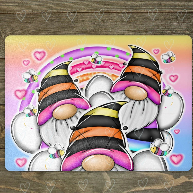 Bumble Bee Gonk Chopping Board