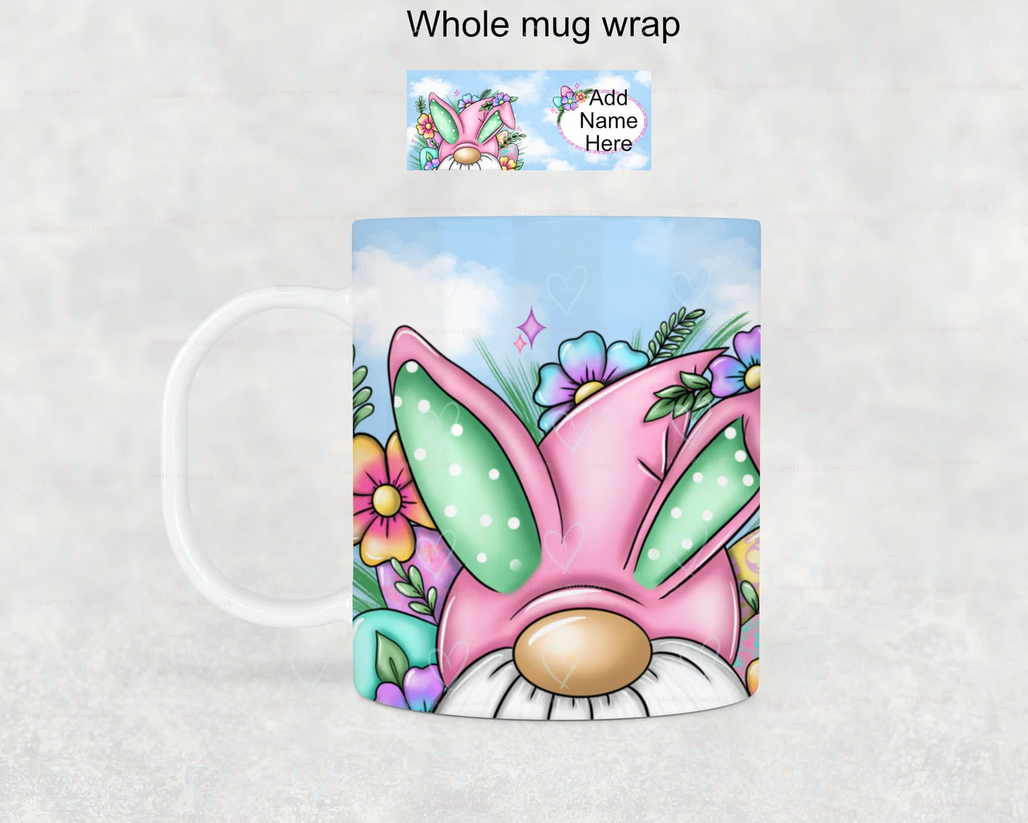 Personalised 11oz Easter Mug