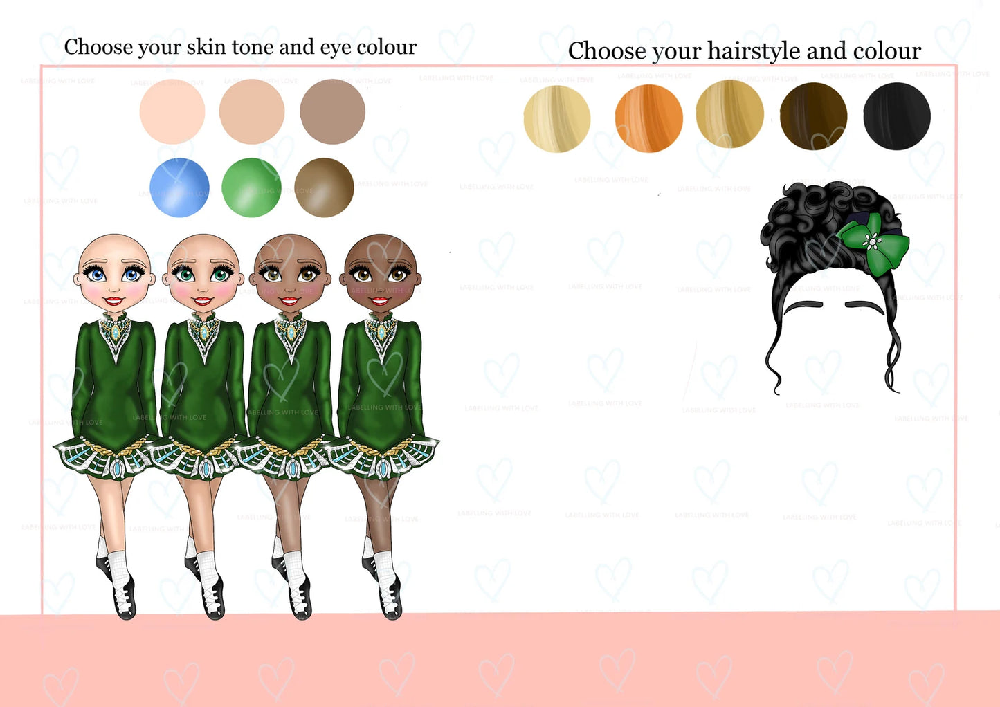 Personalised Irish Dancer Bag