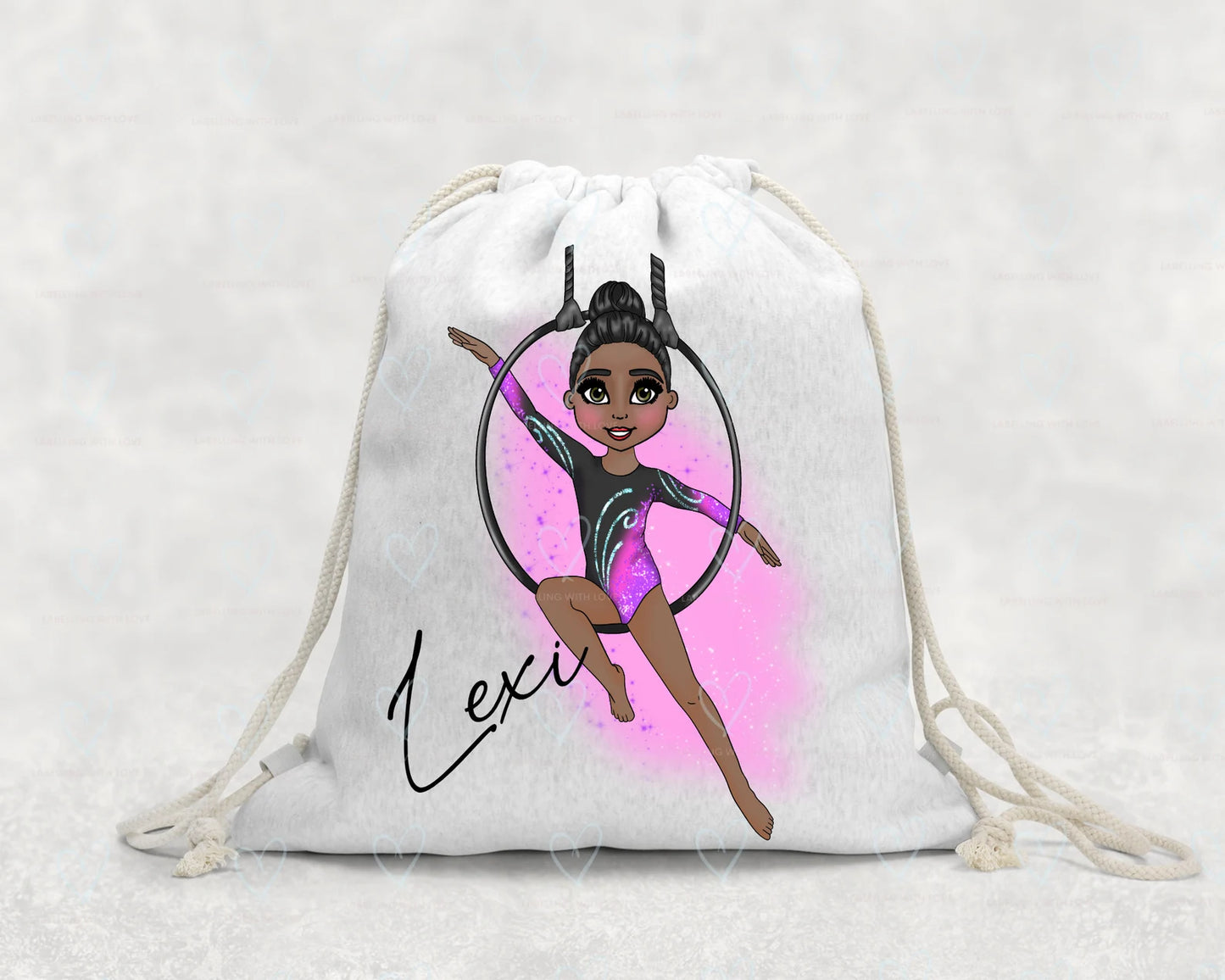 Personalised Arial Hoop Gymnastics Bag