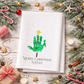 Personalised Childs Artwork Gift | Kids Drawing on Mug,Tea Towel,Ornament | Handprint/Footprint Keepsake | Custom Christmas Gift