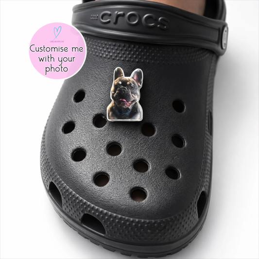 Custom Croc Charm | Personalised Pet Croc Jibbitz | Handmade Croc Charm | Shoe Charm |