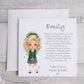 Personalised New School card