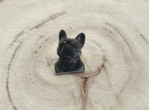 Custom pet/animal pin badge | Personalised Pet Pin Badge | Clothing Accessory