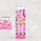 Check Your Boobies Gonk Tumbler | Breast Cancer Awareness Tumbler | Gnome Skinny Tumbler |