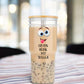 Bubble Tea Glass With Rude Saying | Bubble Tea Drinking Glass | Funny Gift |x Reusable Glass | Adult Bubble Tea Glass